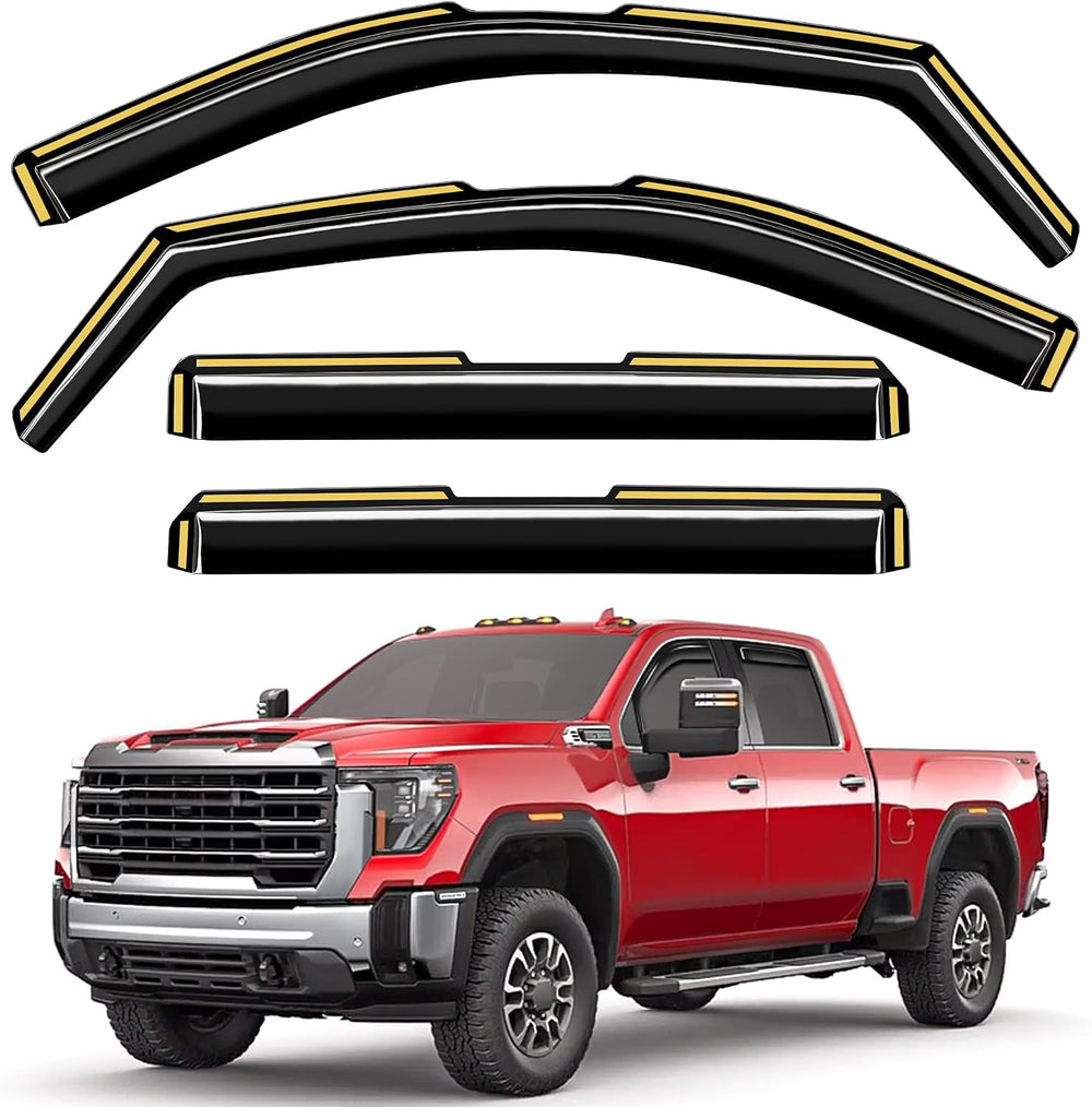 in-Channel Window Rain Guards Fit
