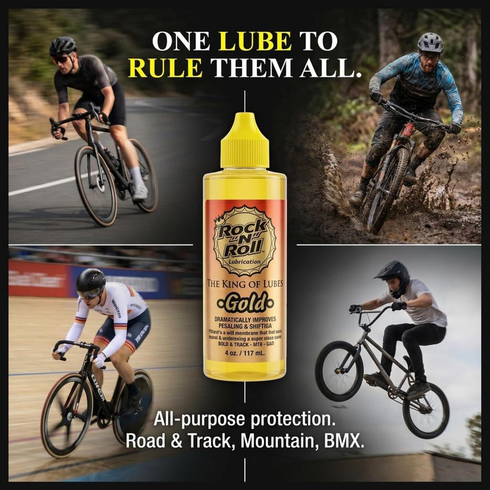 Rock N Roll Gold Chain Lubricant, 4 Ounce (3 Pack)