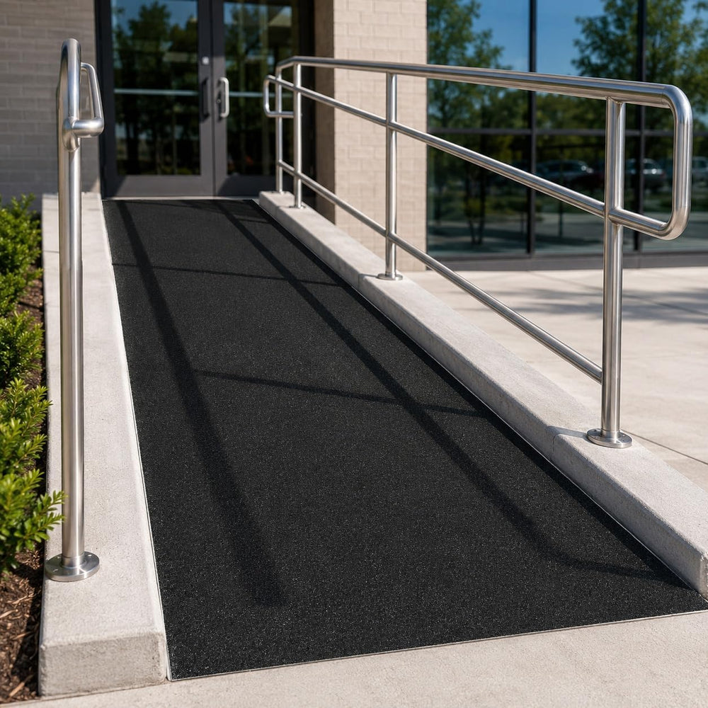 Anti Slip Tape 24" x 60 Ft, 80 Grit Extra Wide Grip for Ramps & Floors