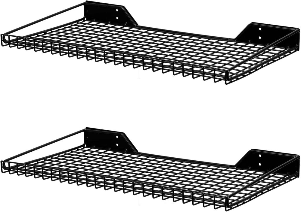 Wallmaster Garage Wall Shelf 2 Pack 23.6"x11.8" Wall Mount Heavy Du...