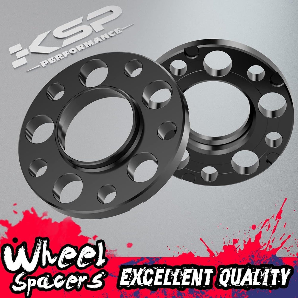 KSP 5X120mm Wheel Spacers, 2PCS 15mm Hubcentric Forged Spacer for E36 E46 E90...