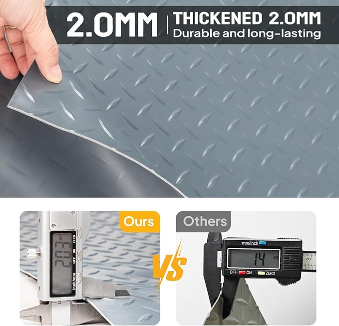 Bonnlo 7.5x17 FT Garage Floor Mat