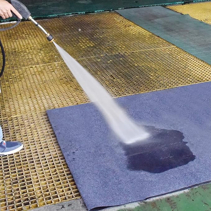 Garage Floor Mat, Absorbent Fabric, Anti-slip and Waterproof Backing, Garage