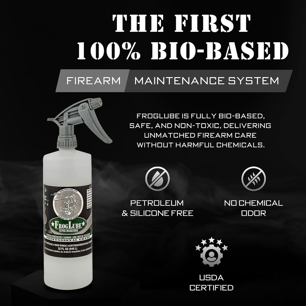 Frog Lube Super Degreaser Concentrated Gun Cleaner Spray - Non Toxic