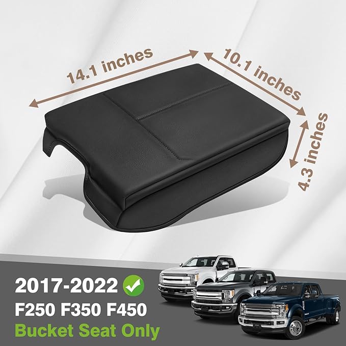 Muslogy Center Console Armrest Cover Compatible