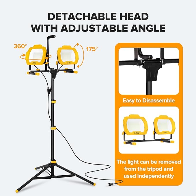LUTEC 25000 Lumen LED Work Lights