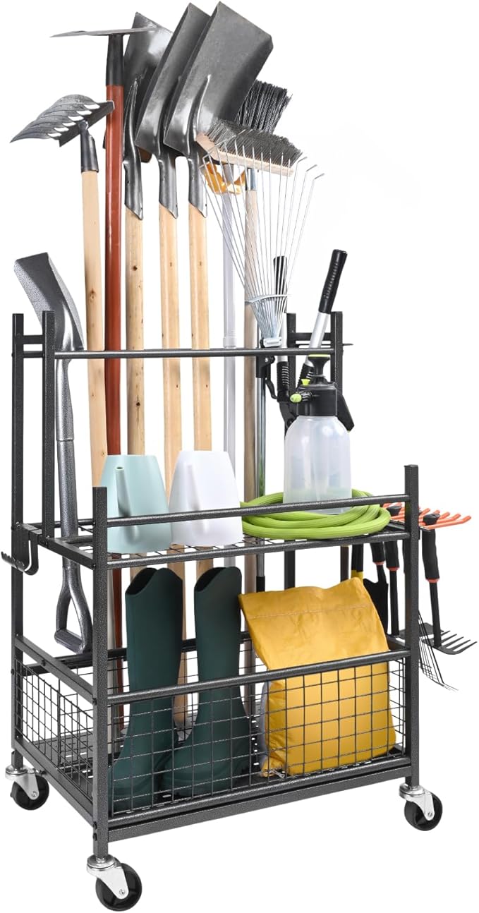 VEVOR Garden Tool Organizer, 16 Slots