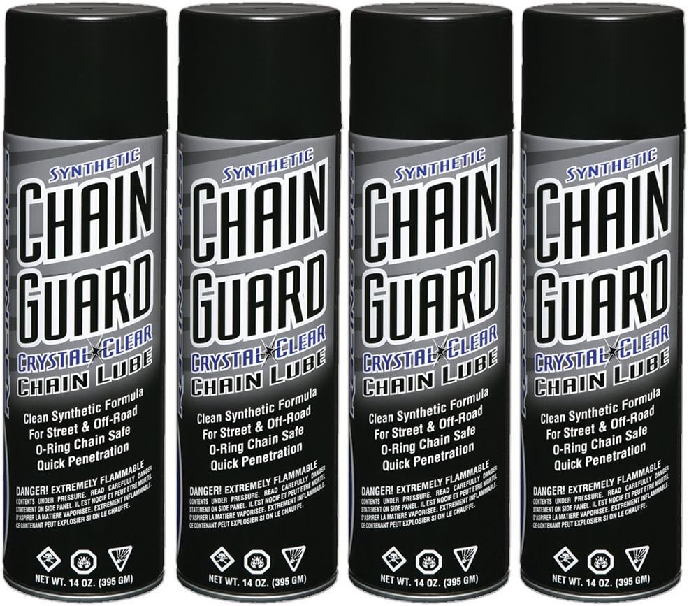 Maxima Racing Oils 77920-4PK Synthetic Chain Guard, 54 fl. oz, 4 Pack