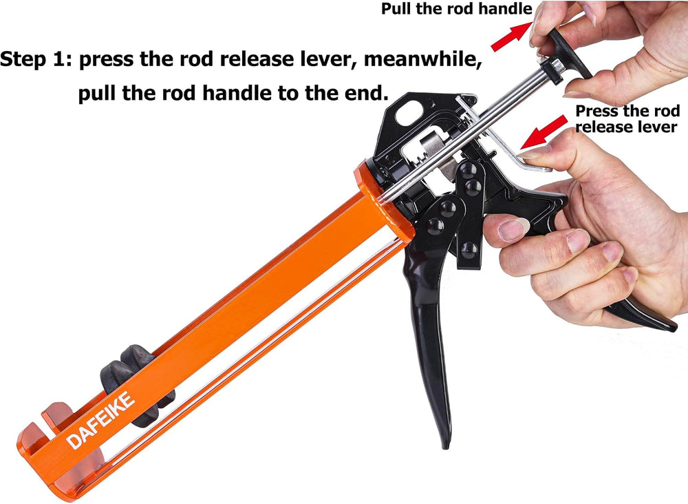 20oz 22oz Epoxy Gun Dual Cartridge Gun Epoxy Anchoring Adhesive Applicator fo...