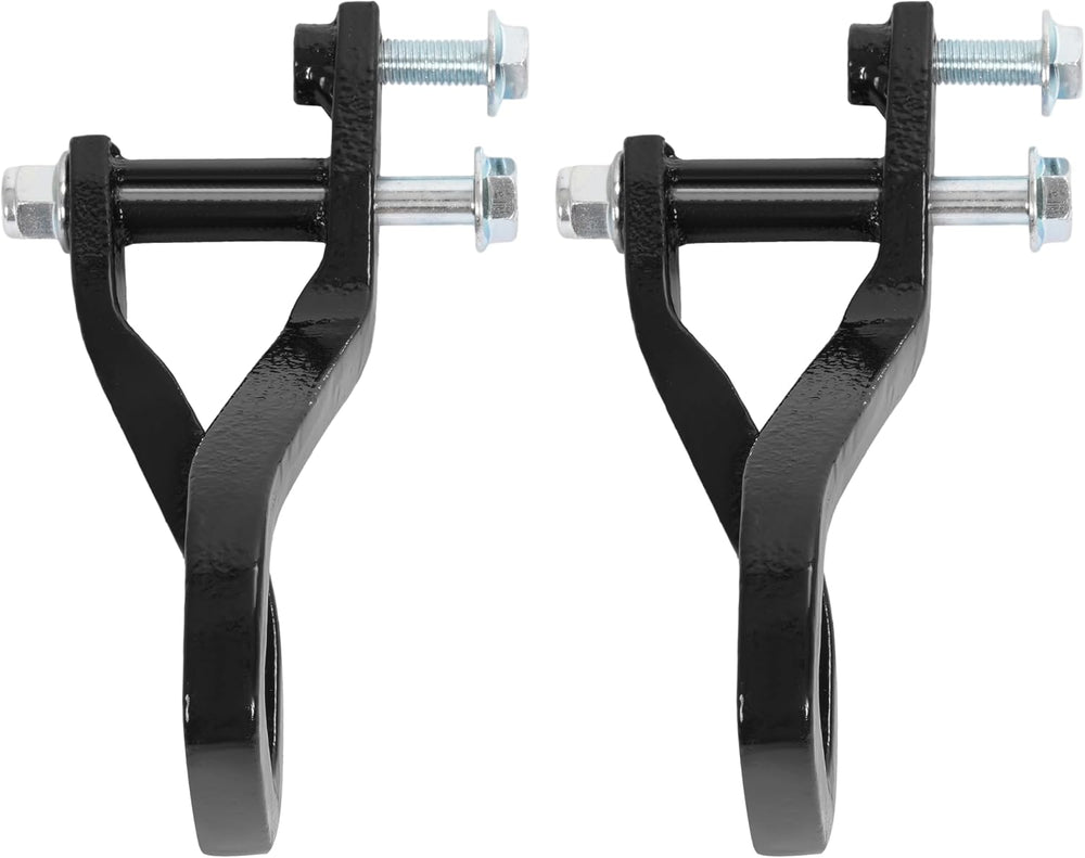 ALMULOO 2PCS Front Tow Recovery Hooks W/Bolts Compatible with 2019-2026 GMC S...