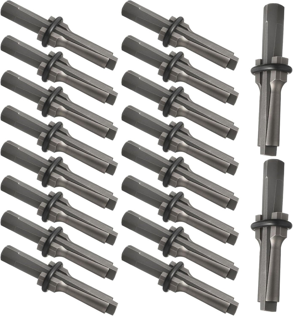 20 Pack 5/8" Rock Splitting Wedges and Feathers Shims Set