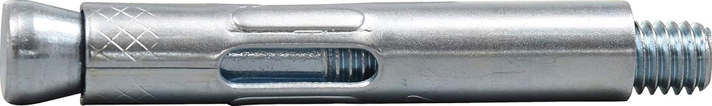 Hillman Sleeve Anchors, 1/2in x 3in, 25 Pack, Zinc