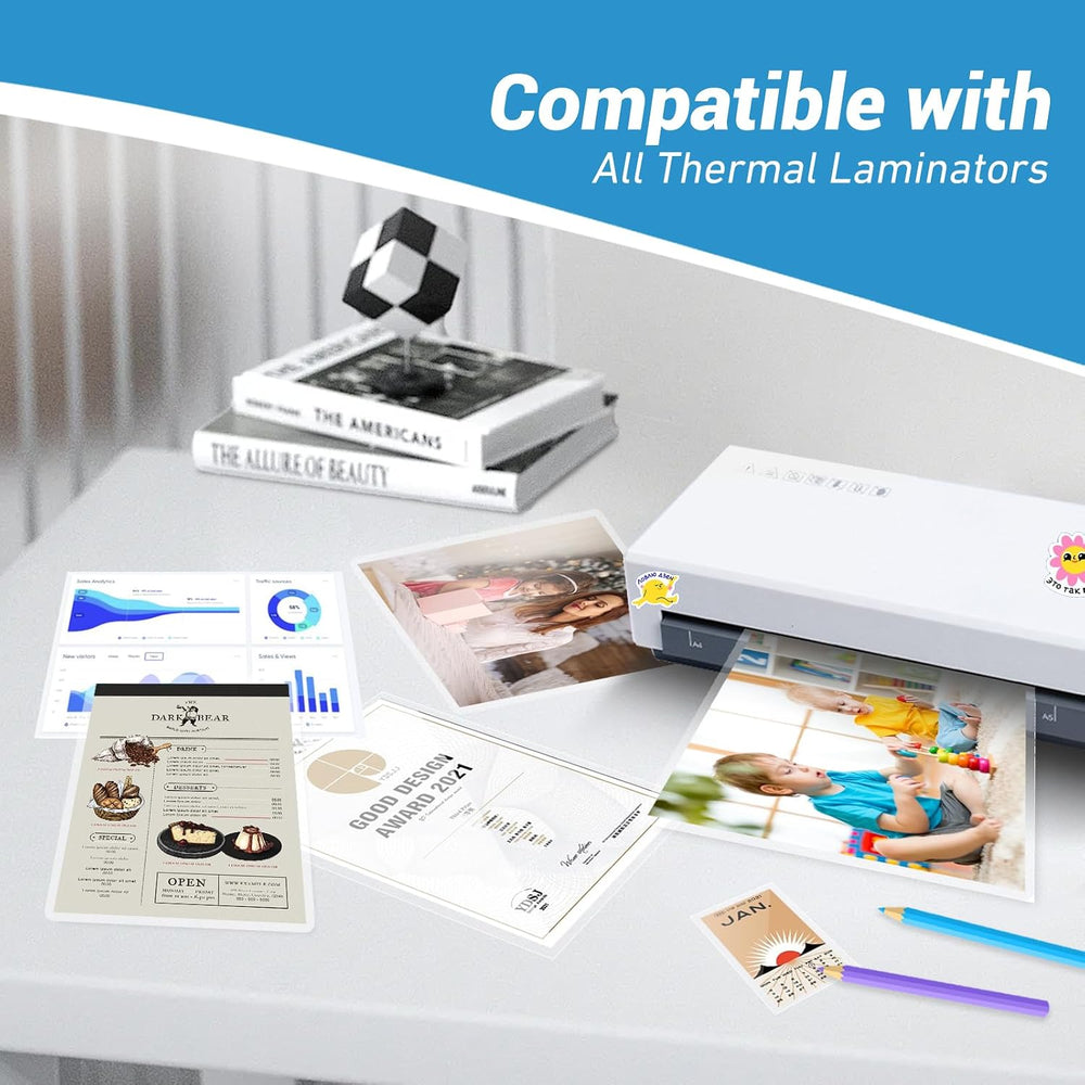 Uinkit Matte Thermal Laminating Pouches 9 x 11.5 Inches