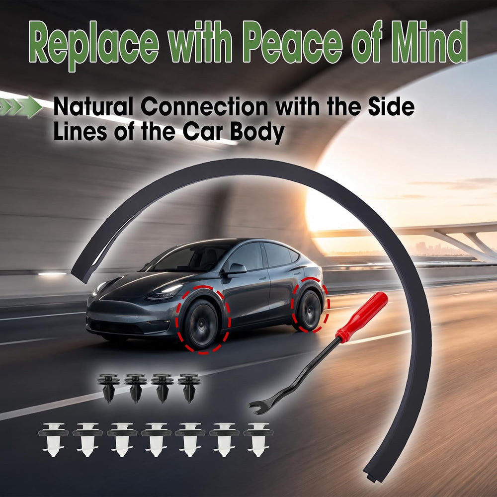 Front Left Wheel Arch Fender Flare Molding Trim Replace 149418500B 1494185-00...