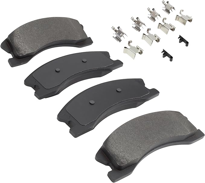 Premium Ceramic Front Brake Pads Compatible