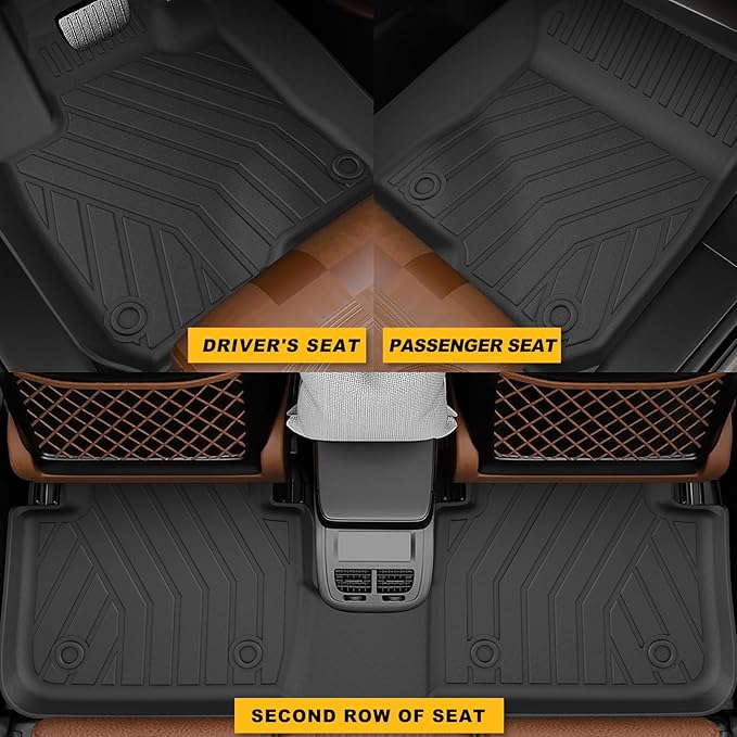 Floor Mats & Cargo Liner & Backrest Mat Fit
