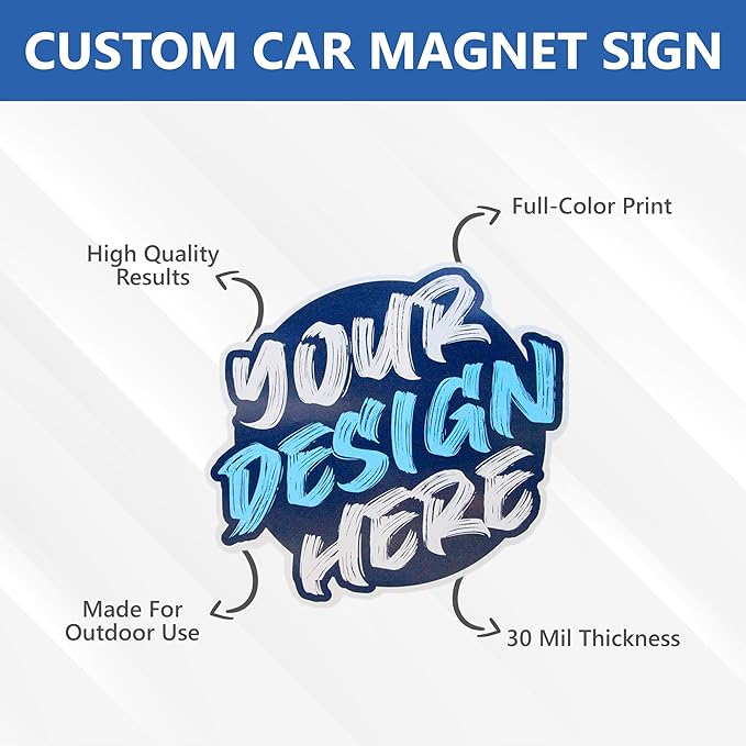 Custom Car Magnet Signs For Businesses