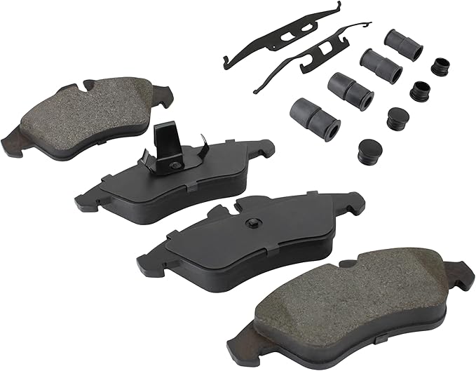Premium Semi-Metallic Front Brake Pads Compatible