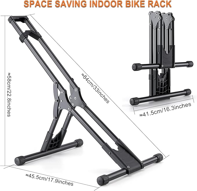 Bike Floor Stand Rack- Indoor Bike Stand