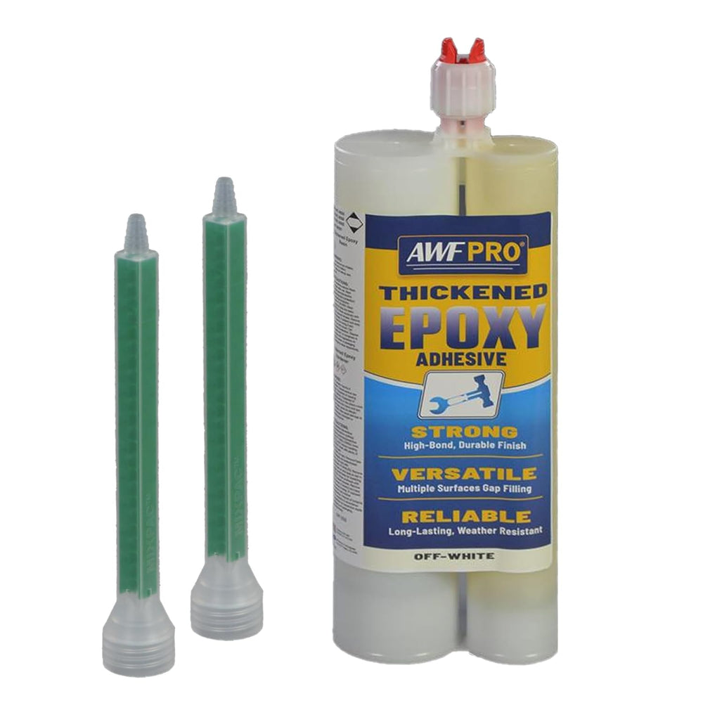 AWF-PRO (450 mL) Thickened, Non-Sag, Wood Repair Epoxy Adhesive for Rot Repai...