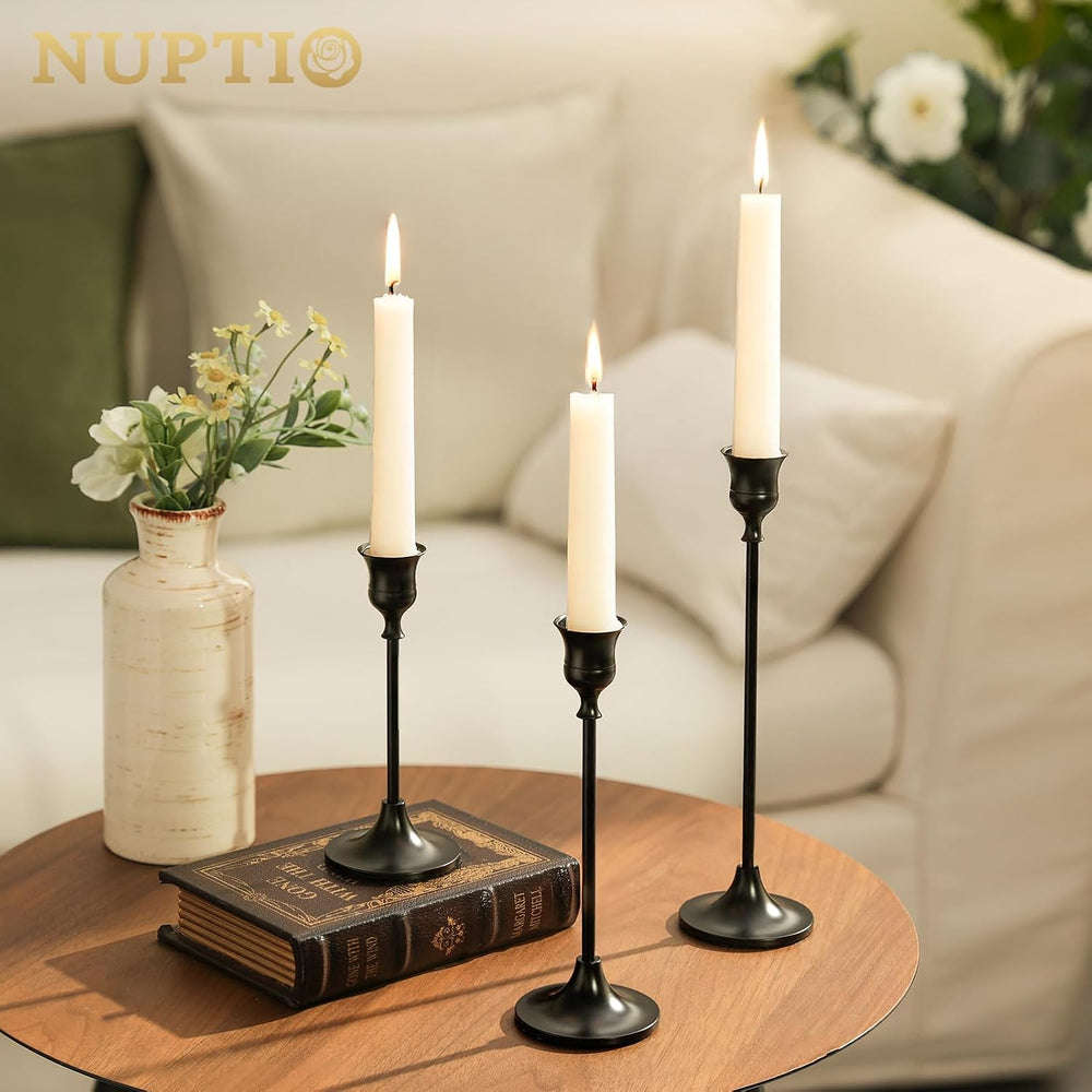 NUPTIO Halloween Candle Holder for Candlestick: Solid Aluminum - Set of 6