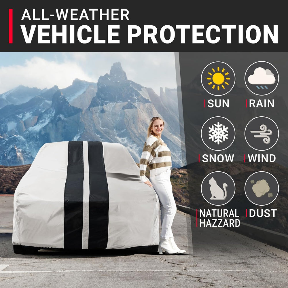 Car Cover Waterproof All Weather for 1968-72 Chevy Chevelle Wagon