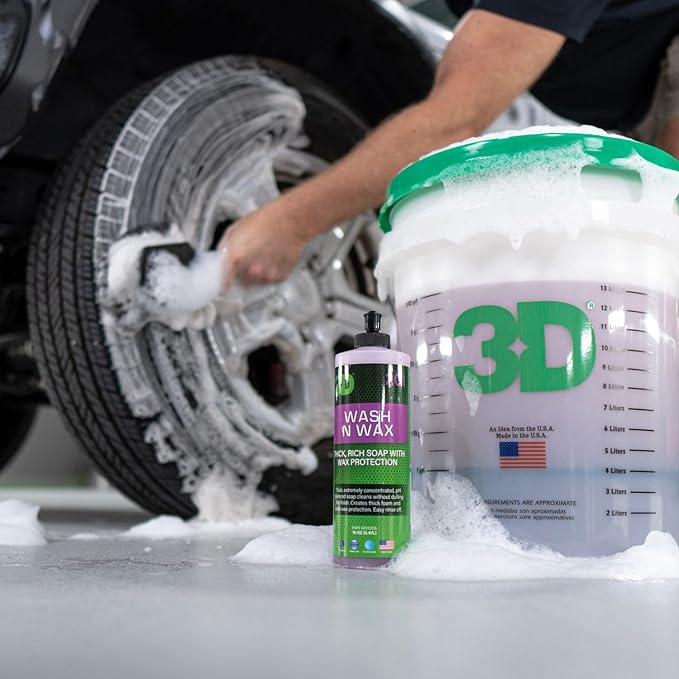3D Wash N Wax Car Wash Soap