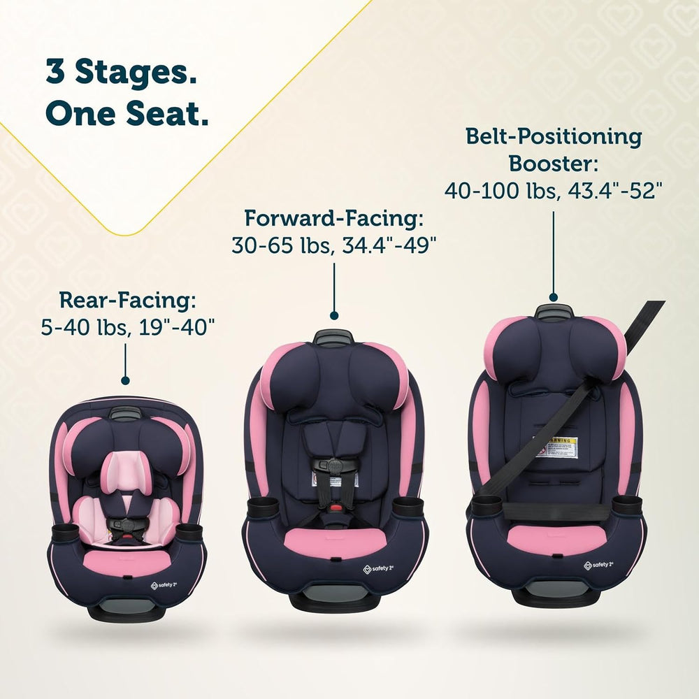 Safety 1st Grow and Go All-in-One Convertible Car Seat - Vineyard Girl