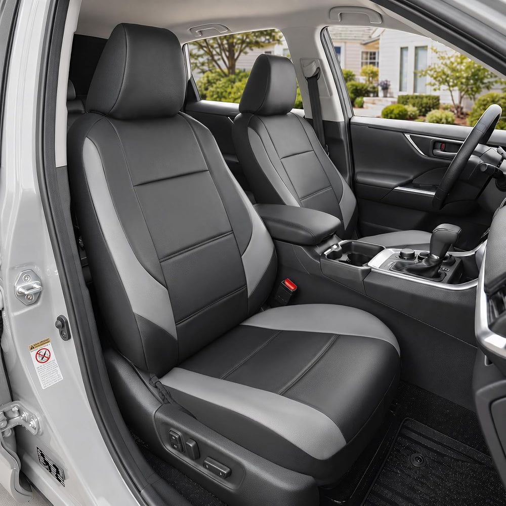 GIANT PANDA Front Seat Covers for Nissan Rogue Altima Sentra Versa Kicks Mura...