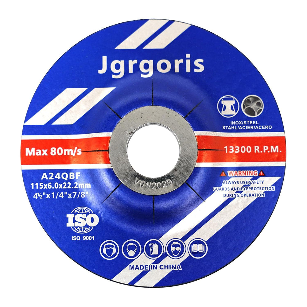Grinding Wheels 4 1/2", Three Layer Glass Fiber Mesh Grinder Disc 25PCS