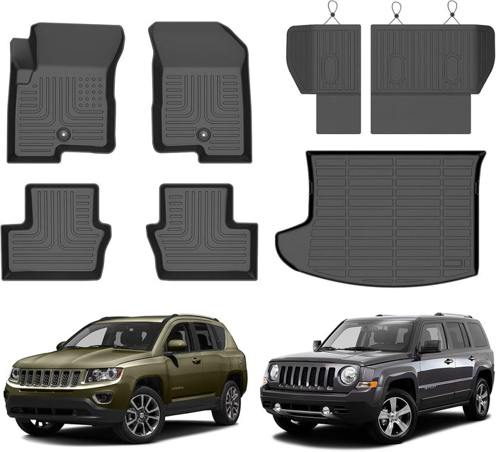 for Jeep Compass & Patriot Floor Mats 2007-2016
