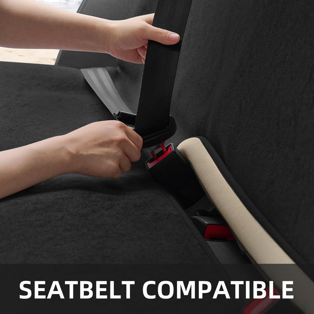 Waterproof Car Seat Cover Full Sets Interior Sets Universal Fits Car Sweat To...