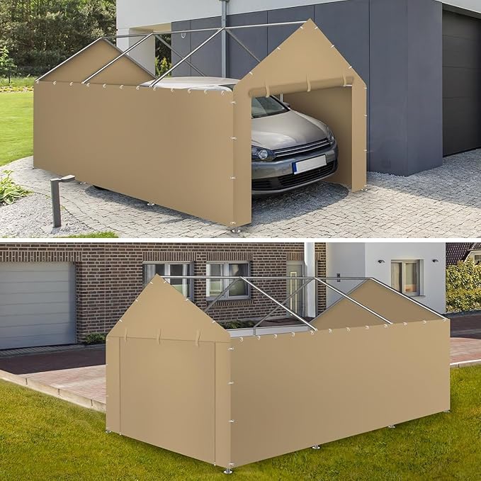Carport Replacement Tarp Canopy, Sidewall Panel