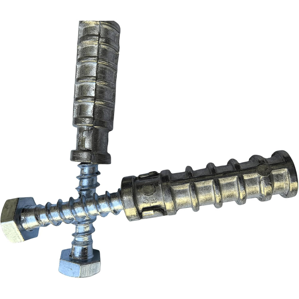 SANTIE 3/8 in. x 2-1/2 in. Zinc-Alloy Long Lag Shields Anchor