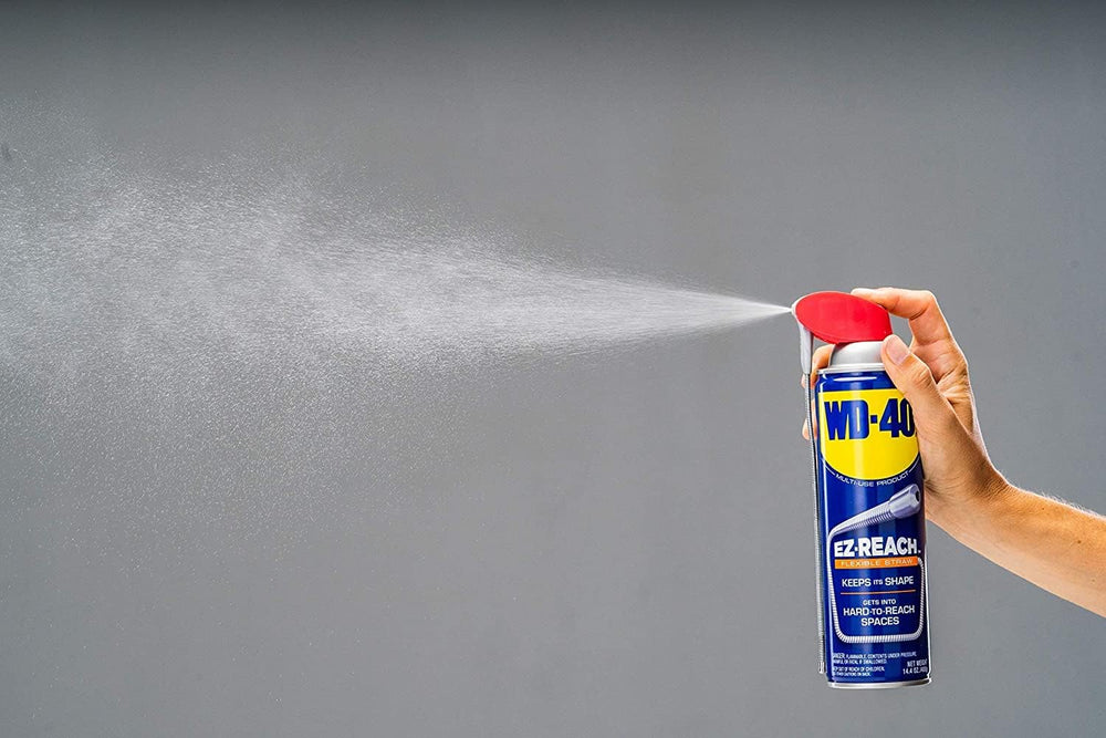 WD-40 Original Formula, Multi-Use Product, EZ-REACH Flexible Straw, 14.4 OZ [...