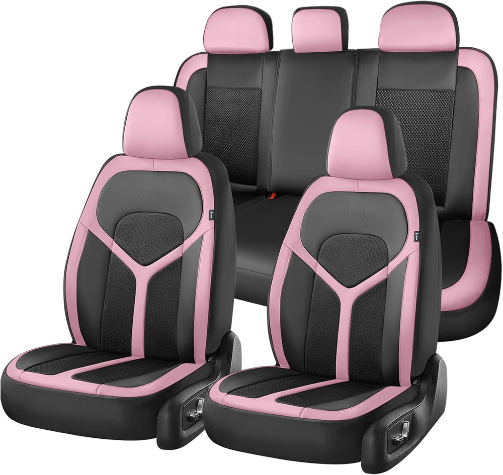 Car Seat Covers Full Set, Universal Seat Cover 5 Seats, Automotive Seat Cover...