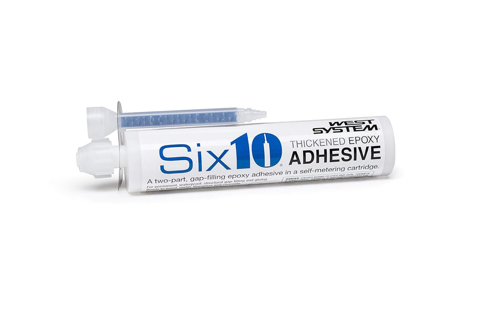 West System 610 Epoxy Adhesive Cartridge, 190mL | Two-Part, Ready to Apply