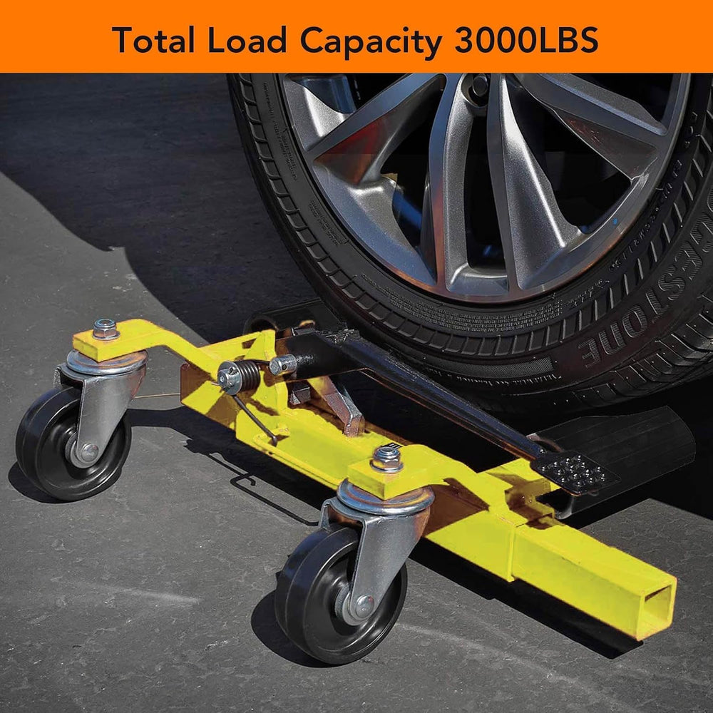 Garvee Car Wheel Dolly Set of 2, 1500 LBS Capacity Car Dolly with Hydraulic T...