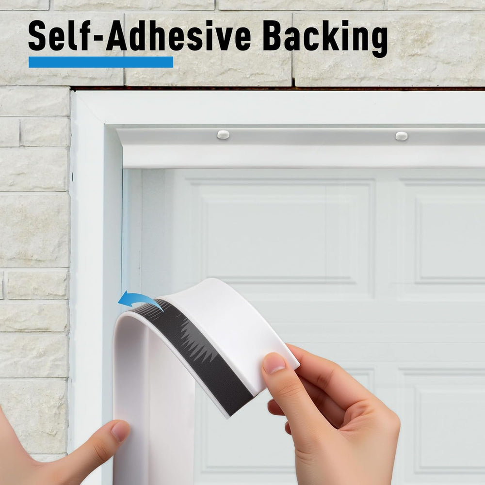 Garage Door Seal Top and Sides 34 FT TPE Garage Door Weather Stripping