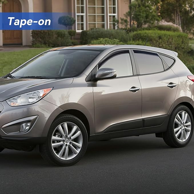 Window Visors Rain Guards for 2010 2011 2012 2013 2014 2015 Hyundai Tucson
