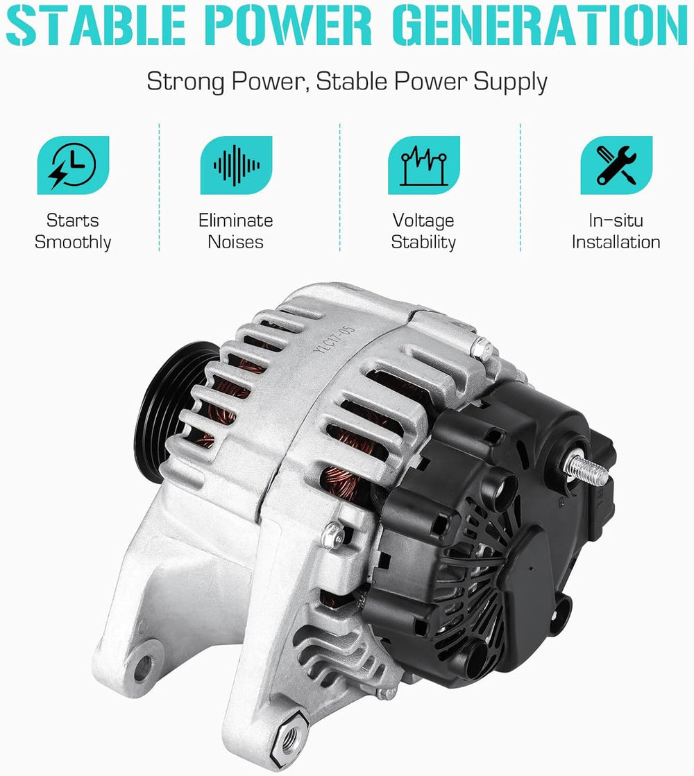 New Alternator 3.5 3.5L for Hyundai Santa Fe 2003-2006, Fit for Kia Amanti 20...