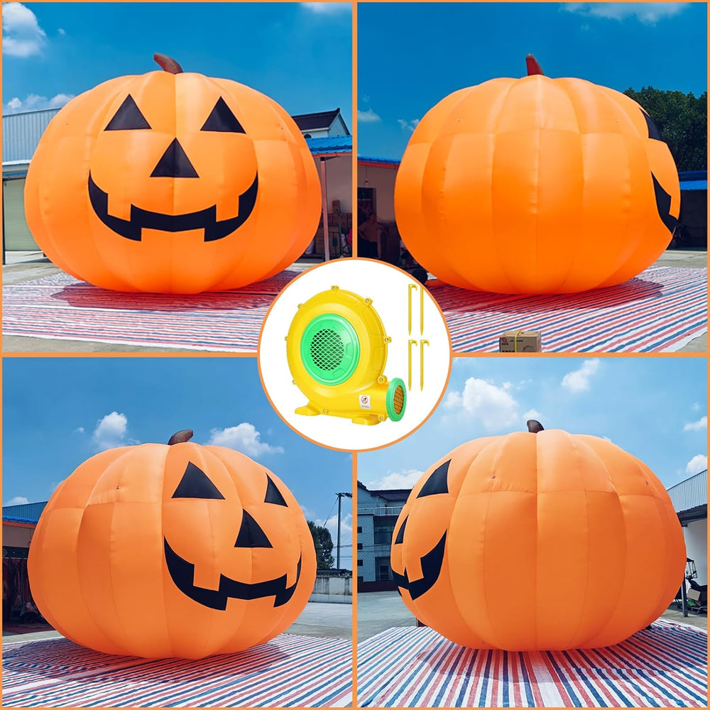 Giant 10Ft Halloween Inflatables Pumpkin Decorations, Blow Up Yard Decoration...