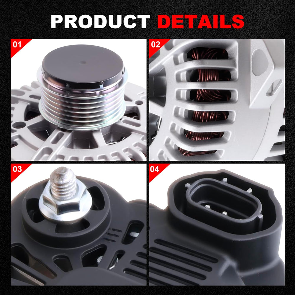 Alternator for 10-13 Hyundai Sonata 2.4L,11-13 Kia Optima 2.4L 11491