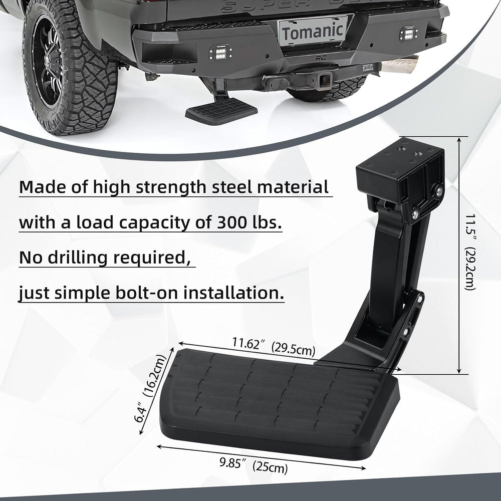 75313-01A Retractable Rear Bedstep Compatible with Ford F250 F350 F450 (2017-...