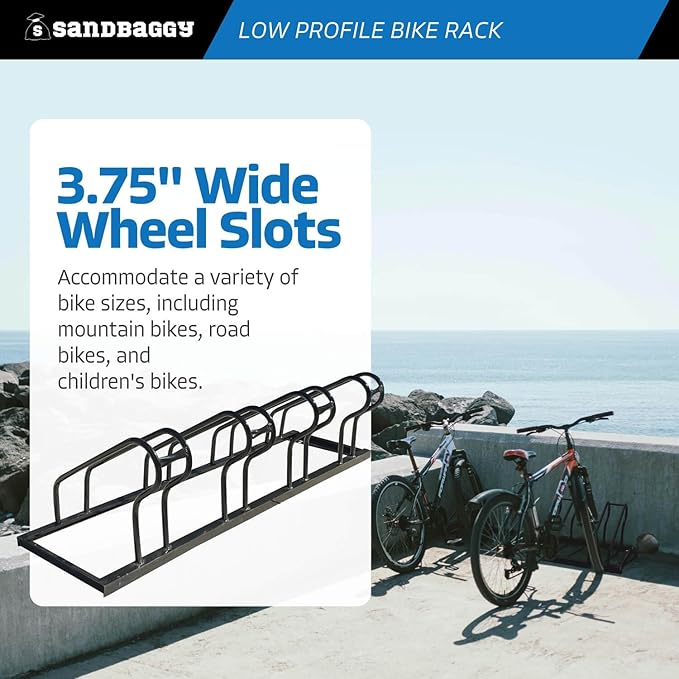 Sandbaggy Commercial Low Profile Bike Rack