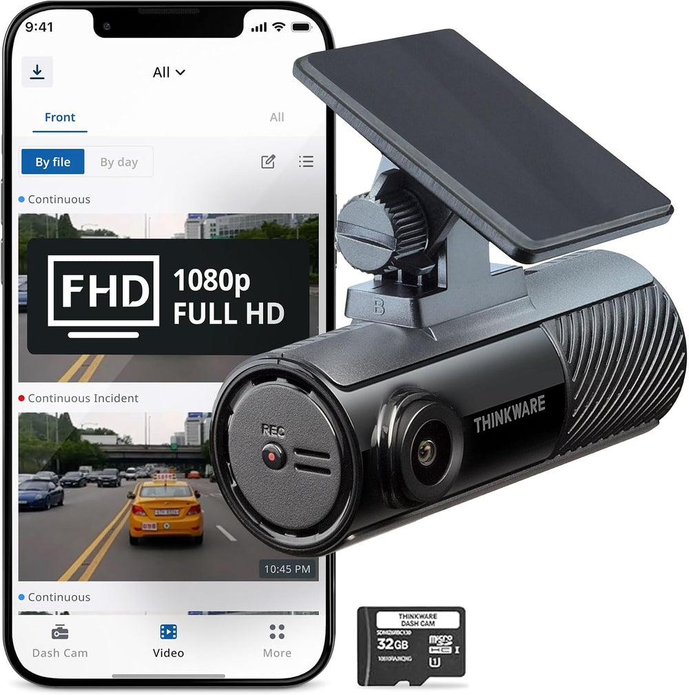 Thinkware Dash Cam, F70 PRO - 1080p FHD, Wi‑Fi, Smart Parking Mode with Super...