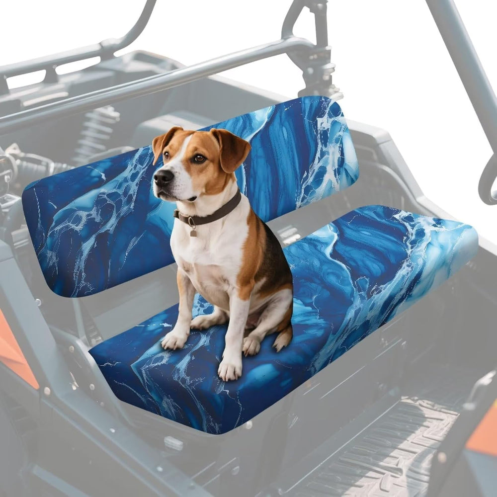Blue Marble Universal UTV Replacement Seat Covers Soft UTV Bench Seat Cover f...