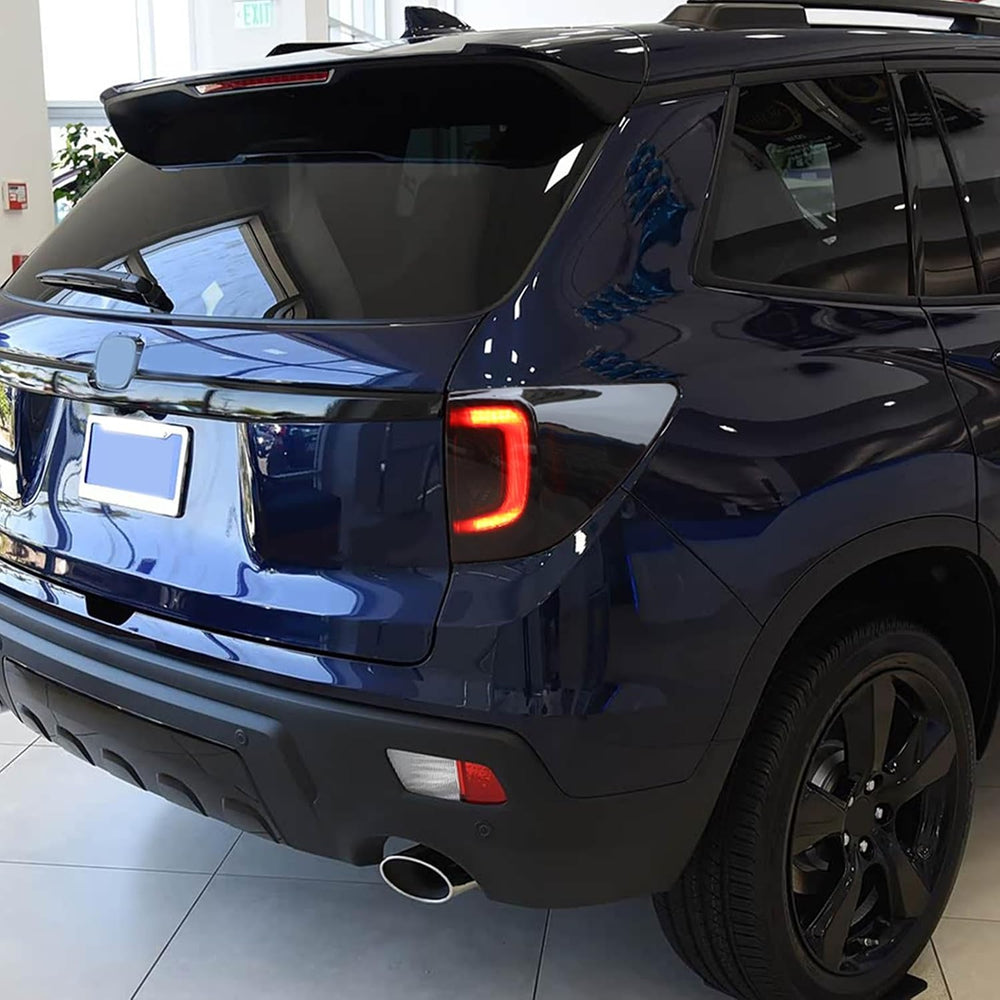 Rear Tail Light Cover Compatible with Honda Passport 2019-2023 Accessories, B...