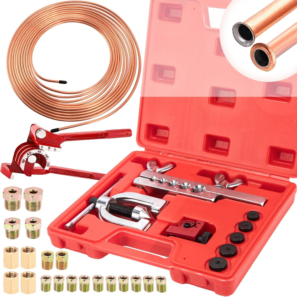 3/16" Brake Line Repair Kit - Double & Single Brake Line Flaring Too...