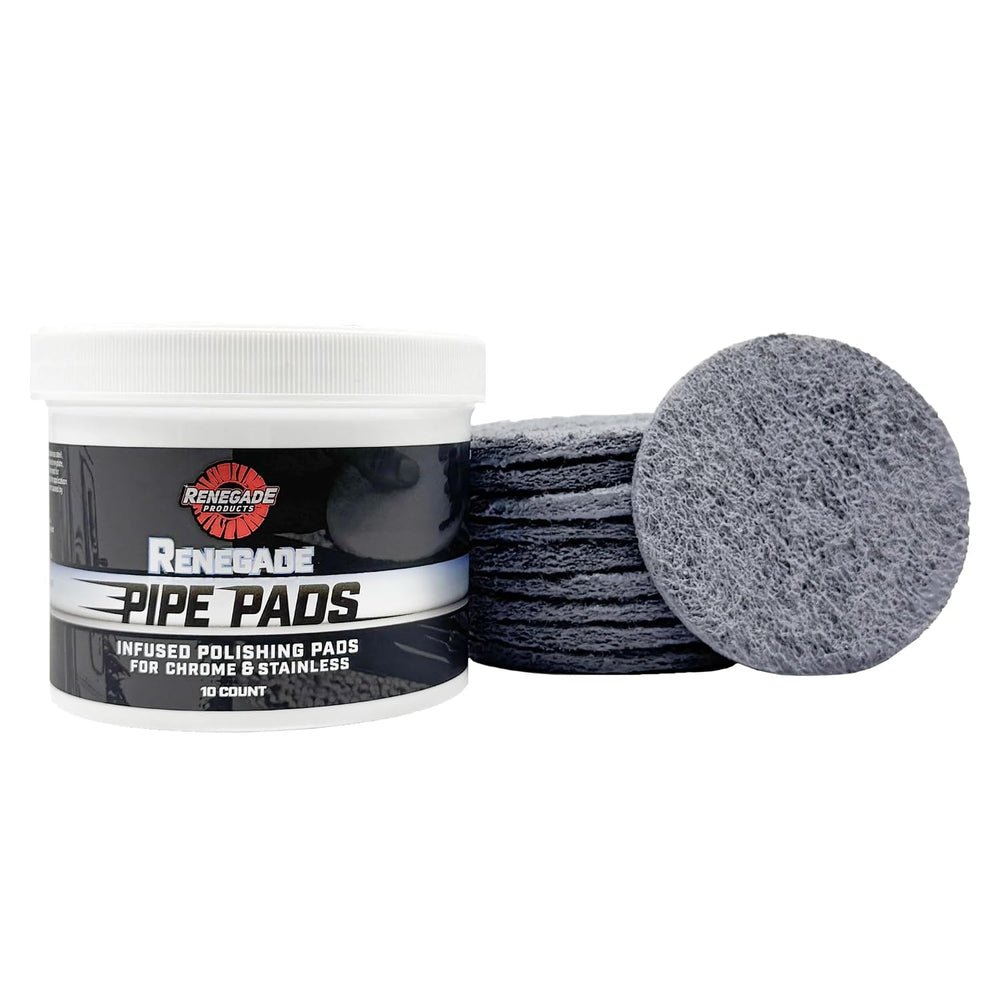 Renegade Products Pipe Dream Infused Polishing Pads โ Chrome & Stainless ...